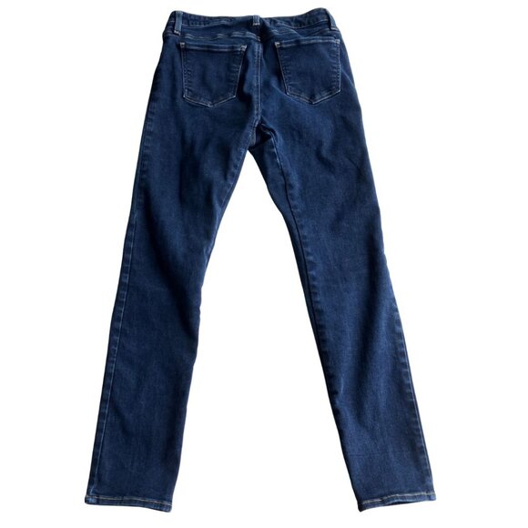 Betabrand Women's Medium-Dark Wash Skinny Blue Jeans Size 31 - Picture 2 of 6